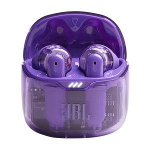 JBL Tune Flex Ghost Edition - Purple Ghost - True wireless Noise Cancelling earbuds - Detailshot 1